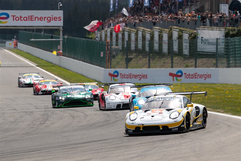 Med sine to teamkammerater var Mikkel O. Pedersen toneangivende i Project 1 Motorsports Porsche 911 RSR-19 på Spa-Francorchamps.
(Foto: Paul Foster)